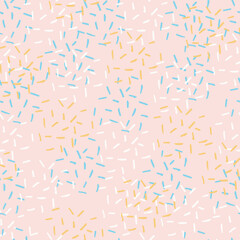 Vector abstract background for design, printing, wallpaper. Doodle pattern in several colors.