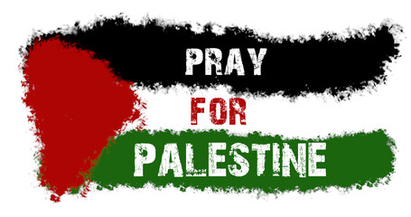 pray for palestine text and wallpaper with palestine national flag