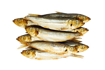 Seafood, smoked fish. Golden herring.
