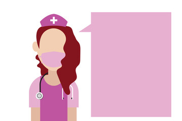 medico, dottoressa, sanità, messaggio, comunicazione	
