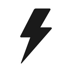 Energy lightning icon. Lightning, electric power  illustration