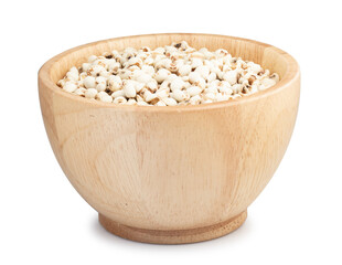 job tears isolated on white background