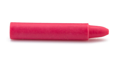 Crayon isolated on white background