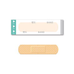 응급처치 일회용 밴드 스티커 (반창고)-07. 표준, 포장