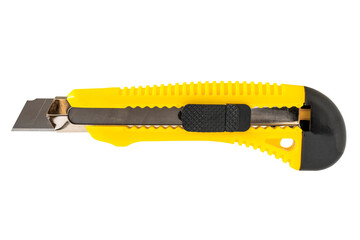 Yellow knife for paper cut