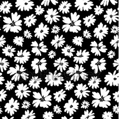 Flowers set on black background. Hand draw abstract design elements in pastel colors. Minimal stylish cover template. Art form for social media stories, branding, banner. Vector illustration.