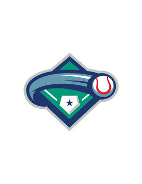 Baseball Diamond Logo