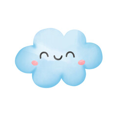 cloud with rain