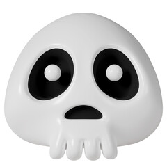 3d illustration Halloween elements