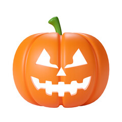 3d illustration Halloween elements