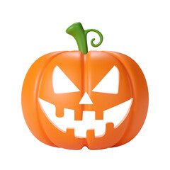 3d illustration Halloween elements