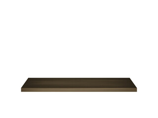 Wooden shelf. Online store shelf. Bookstore shelf.