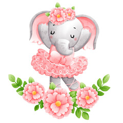 baby elephant ballerina