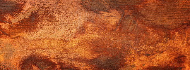 Top view image of textured wooden background with deep brown colors