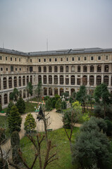 interior park palace in madrid spain europe