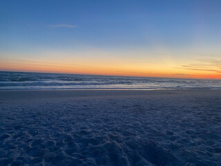 Fototapeta premium PCB beaches at sunset