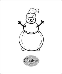 Contour illustrations, art on a transparent background from the 