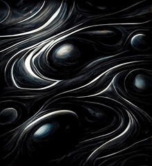 Space stars abstract bright dark background