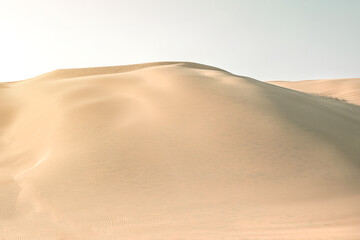 Golden sand dunes, Qatar, Middle East