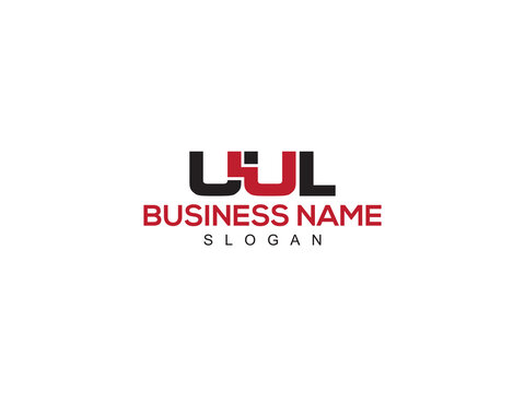 Premium UUL Logo Icon Vector, Creative uul Logo Letter Design With Colorful Three Letter For Any Type Of Business