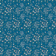 seamless pattern with flowers