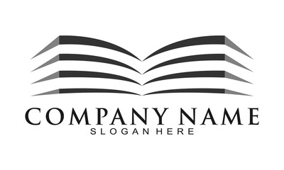 Modern building illustration vector logo