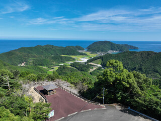 高知県四万十町　土佐興津展望台