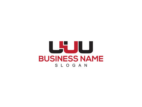 Premium UUU Logo Icon Vector, Creative uuu Logo Letter Design