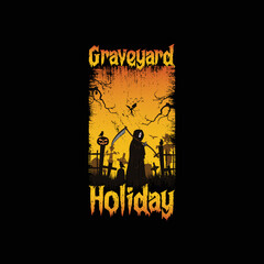 Halloween Print Ready Artwork Design