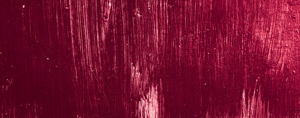 red abstract painted concrete wall texture background