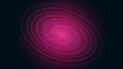 Dark Pink Spiral Black hole on Galaxy background with Milky Way spiral,Universe and starry concept desig,vector