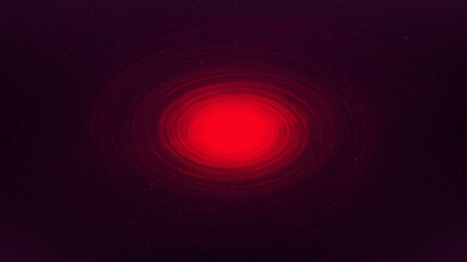 Dark Red Spiral Black hole on Galaxy background with Milky Way spiral,Universe and starry concept design,vector