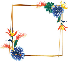 Obraz premium Tropical frame