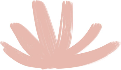 Abstract brushes stroke art