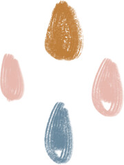 Abstract brushes stroke art