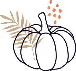 Autumn -Fall Vibes Element