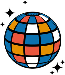 70s Retro Groovy hippie Peace