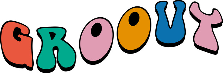 70s Retro Groovy hippie Peace