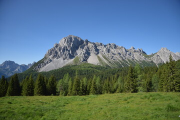 Fototapeta na wymiar Sappada - Monte Lastroni