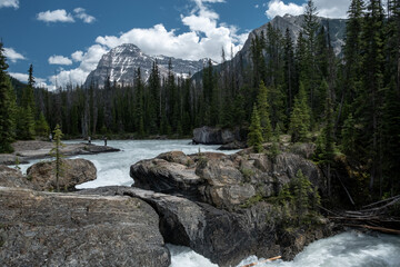 Canadian landscape at the natural bridge