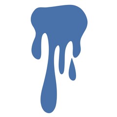 Spray paint . Colorful illustration  of splashes, liquids of decorative shapes. cartoon illustration isolate on white background 