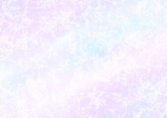 ピンクと水色のグラデーションの冬の背景素材