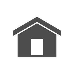 House or home glyph icon