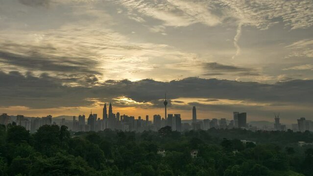 Aerial view of the north Selangor flood following heavy rainfall. Taman Sri Muda was one of the areas worst hit by floods.