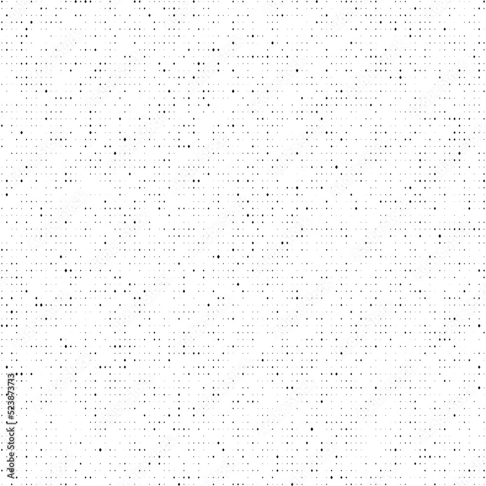 Poster halftone noise texture background. comic style grain pattern. pixelated rhomb particles wallpaper. b