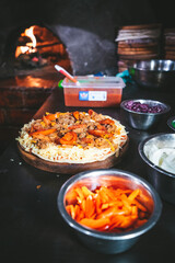 Comida, pizzeria y hamburguesas