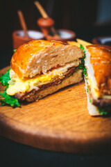 Comida, pizzeria y hamburguesas