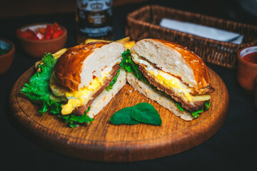 Comida, pizzeria y hamburguesas