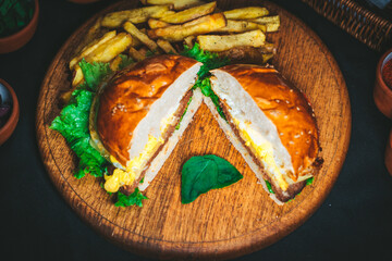 Comida, pizzeria y hamburguesas