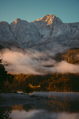 Mountain landscape in Bavaria